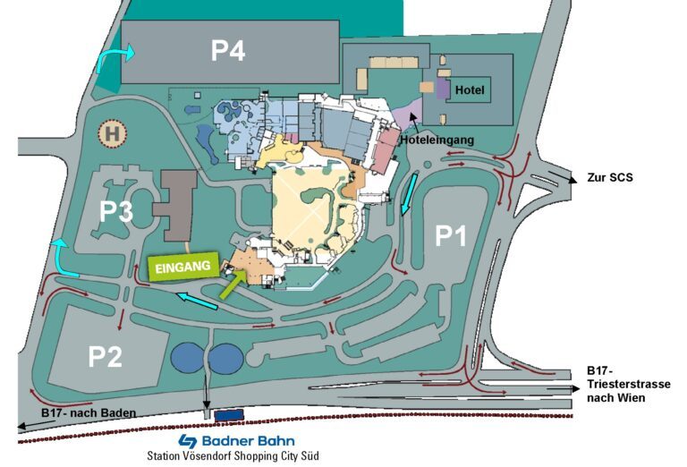 Wir sind leicht zu finden – und gut zu erreichen